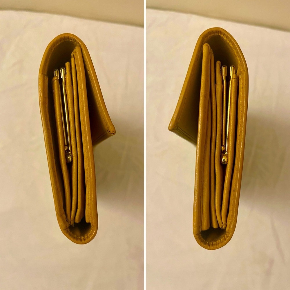 Celine Macadam Trifold Kiss Long Wallet ❤️ - Picture 3 of 12